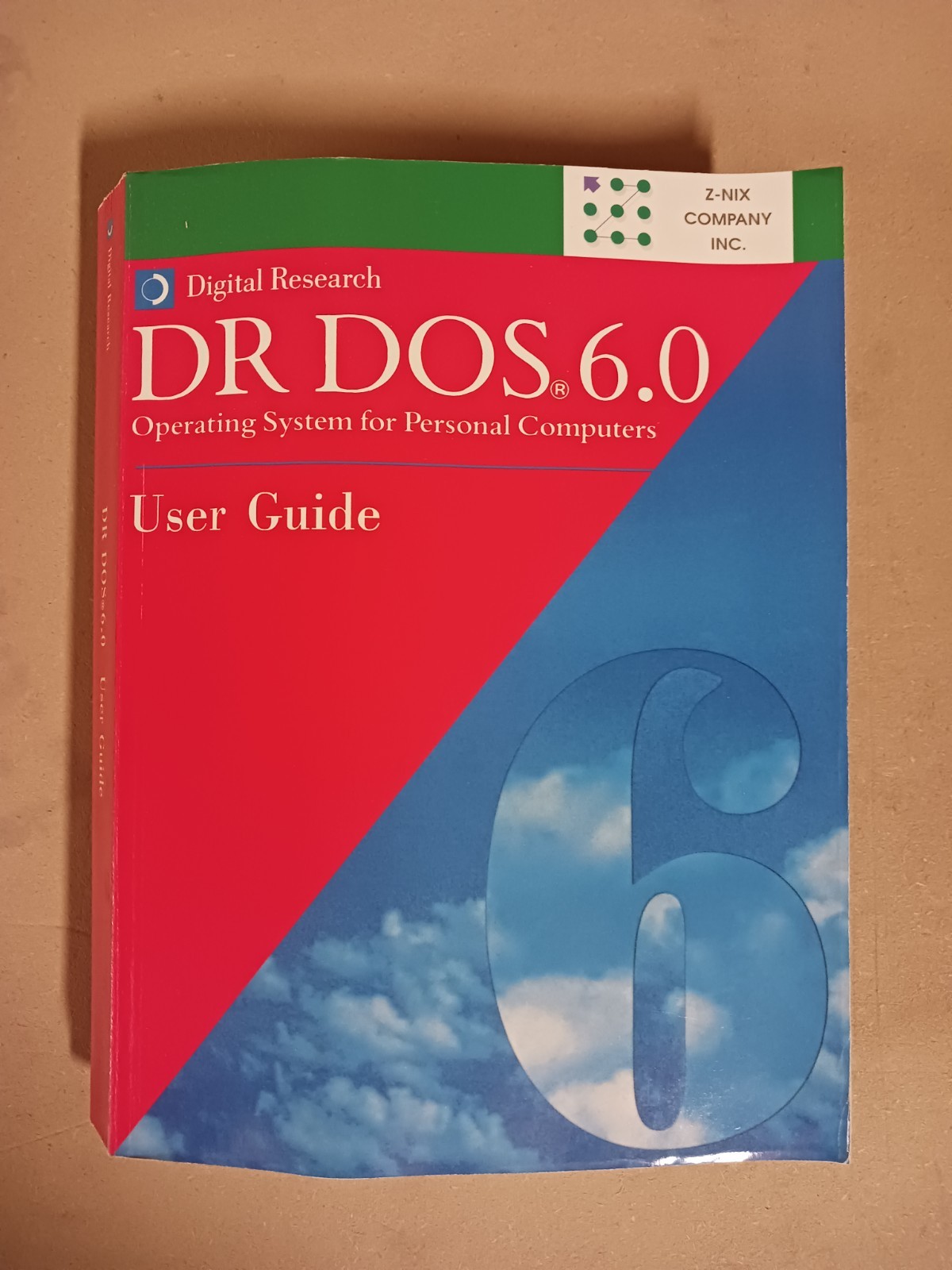Digital Research DR DOS 6.0 Operating System, Manuals and Update Disk