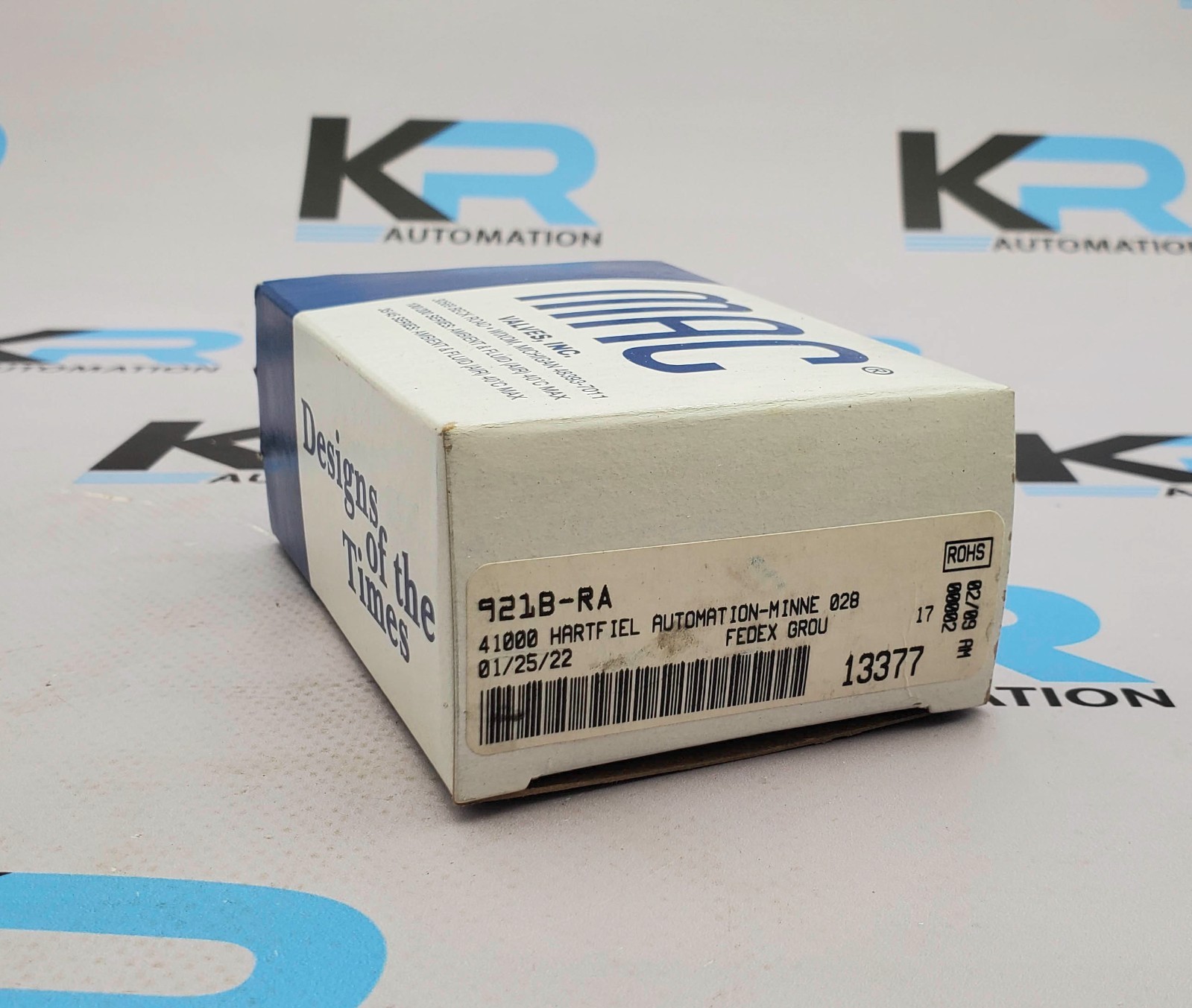 MAC 921B-RA Solenoid Valve 150PSI