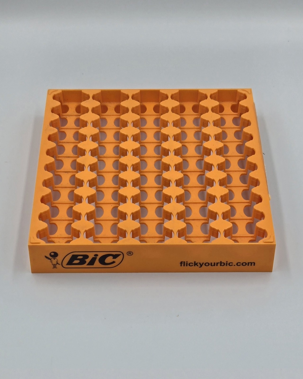 BIC Lighter Display Tray – Orange Branded Counter Store Rack