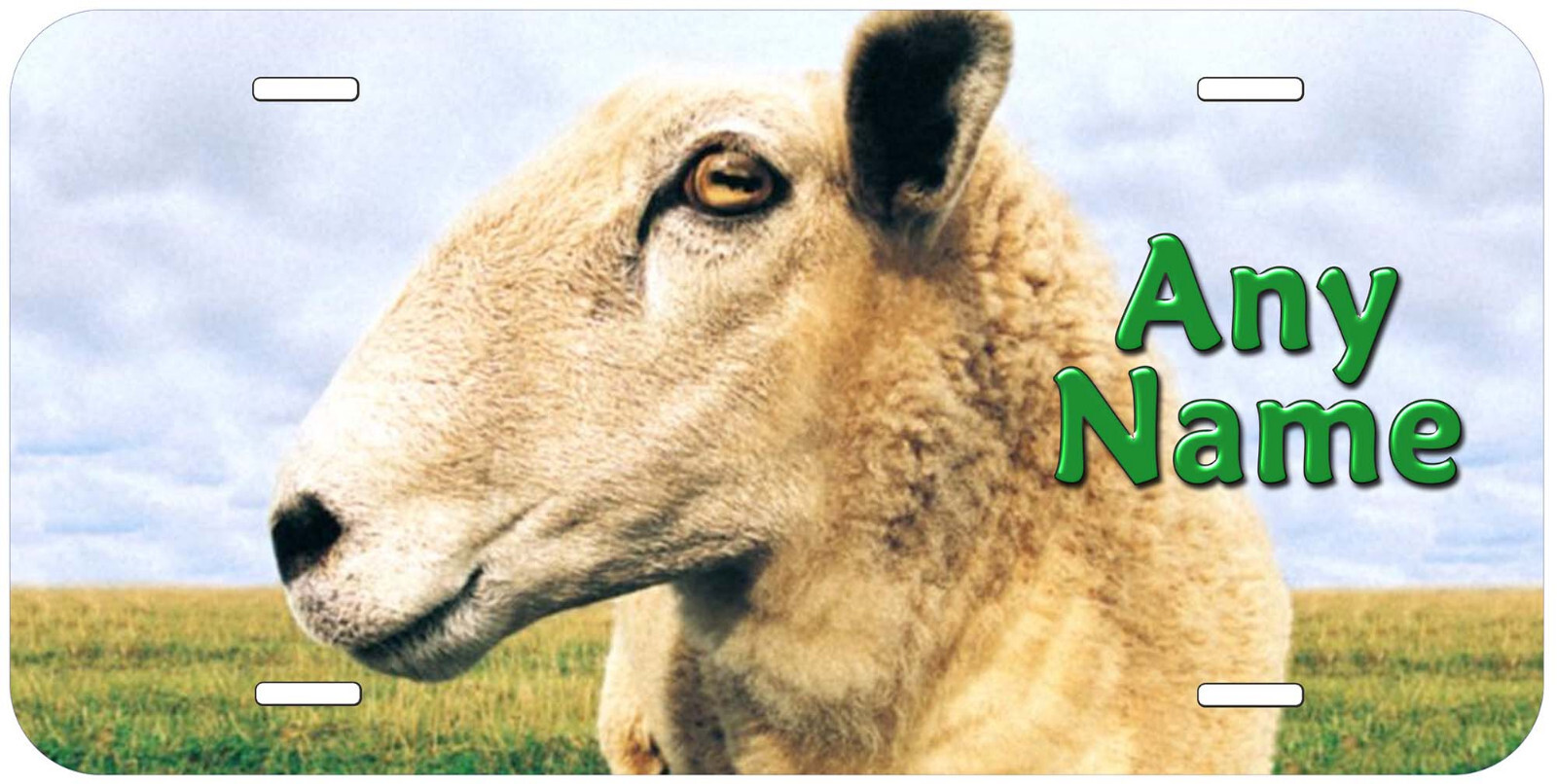 Sheep Personalized Novelty Car License Plate