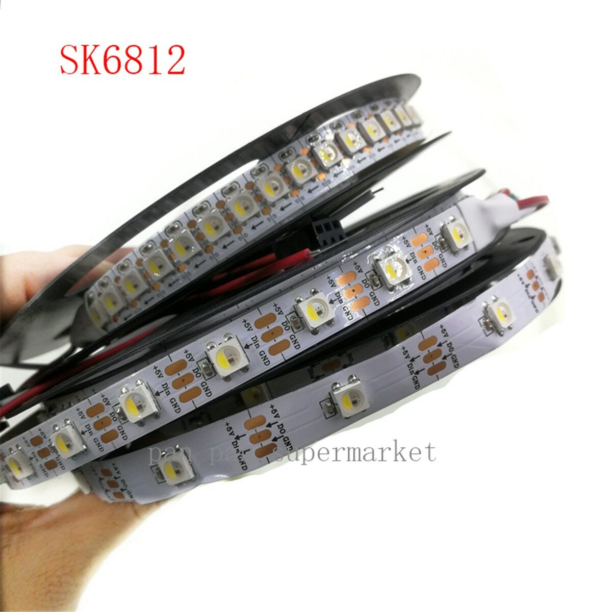 SK6812 led strip RGBCW RGBWW 30/60/144led/m RGBW 4 in 1 individual addressable