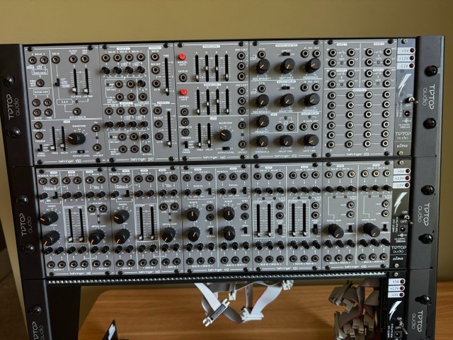 Behringer SYSTEM 100 (Roland copy) Modular Analog Synthesizer - in TipTop Racks