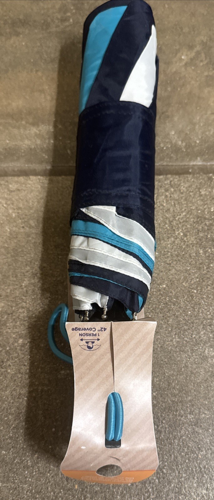 totes Auto Open Auto Close Umbrella with SunGuard UPF 50+, eco-friendly New