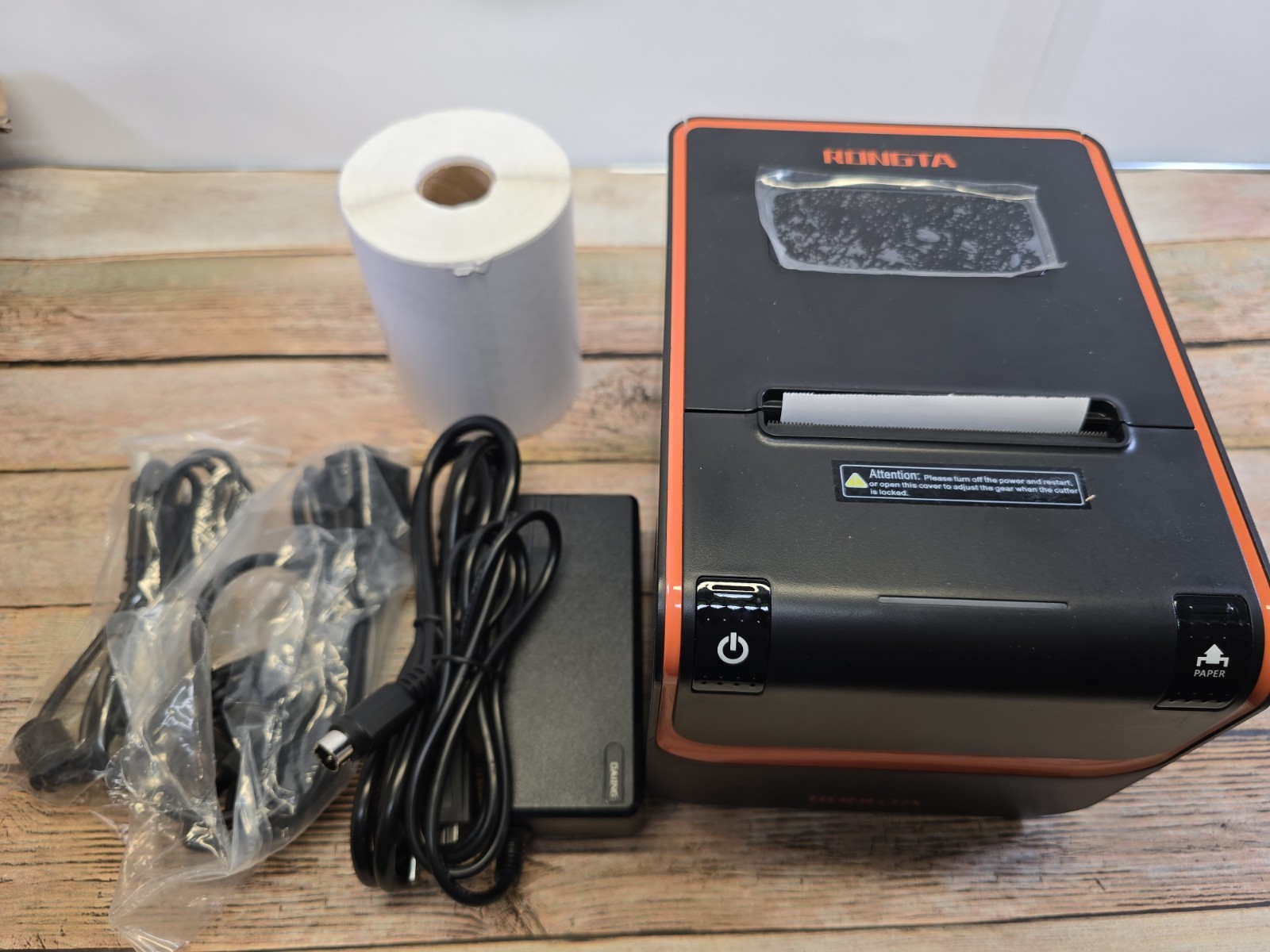 Rongta POS Printer, 80mm Direct Thermal Receipt Printer W/Auto Cutter (RP332)
