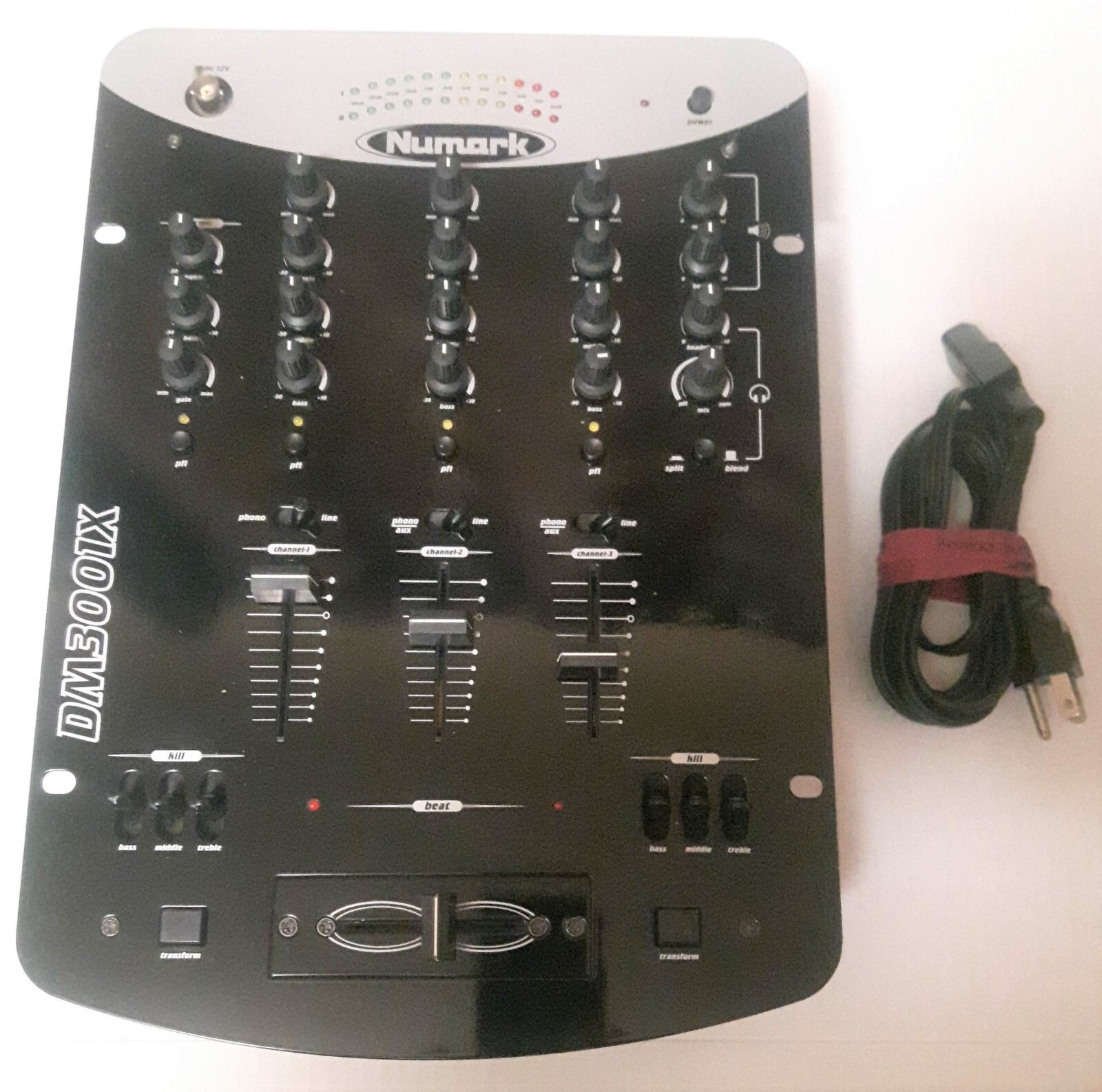 Numark DM3001X 3-Channel Professional DJ Mixer