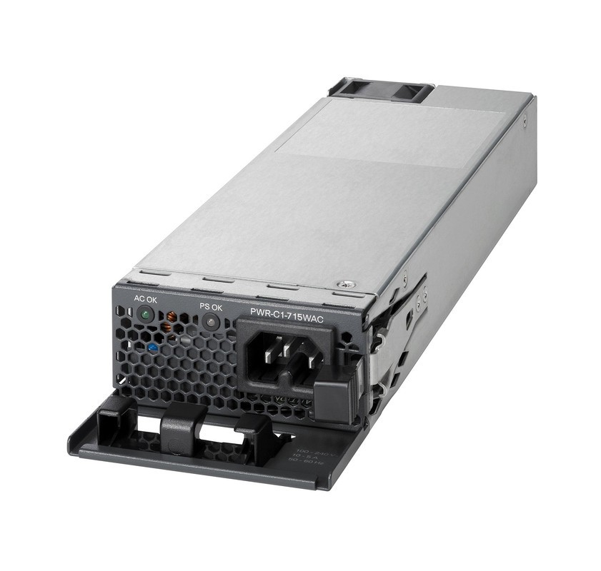 Cisco PWR-C1-715WAC-P  715 Watt (AC) Switching Power Supply 1 Year Warranty