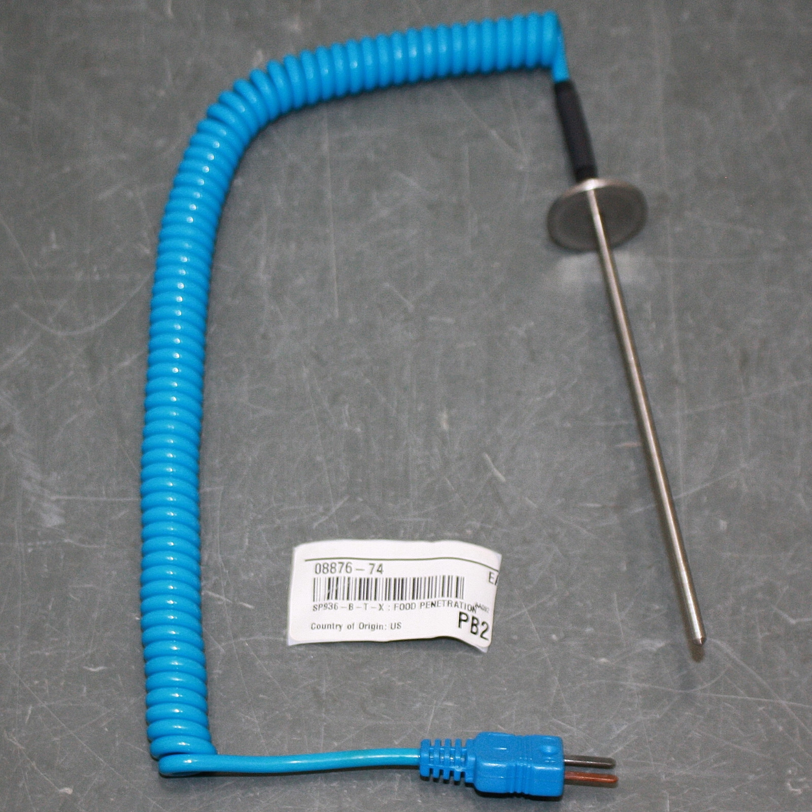 W.H. Cooke Food Penetration Thermometer SP936-B-T-X, Type T Thermocouple Cooking