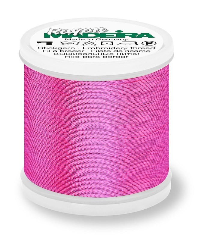 Madeira Rayon 40 machine embroidery thread 1000m spool 1117 deep rose