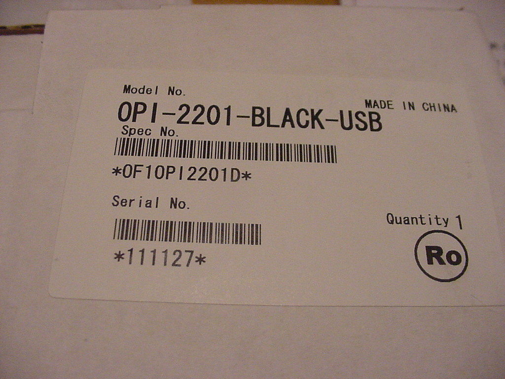 NEW-Opticon-OPI-2201-Handheld-Barcode-Scanner-Cable-Connectivity-Black-1D-2D