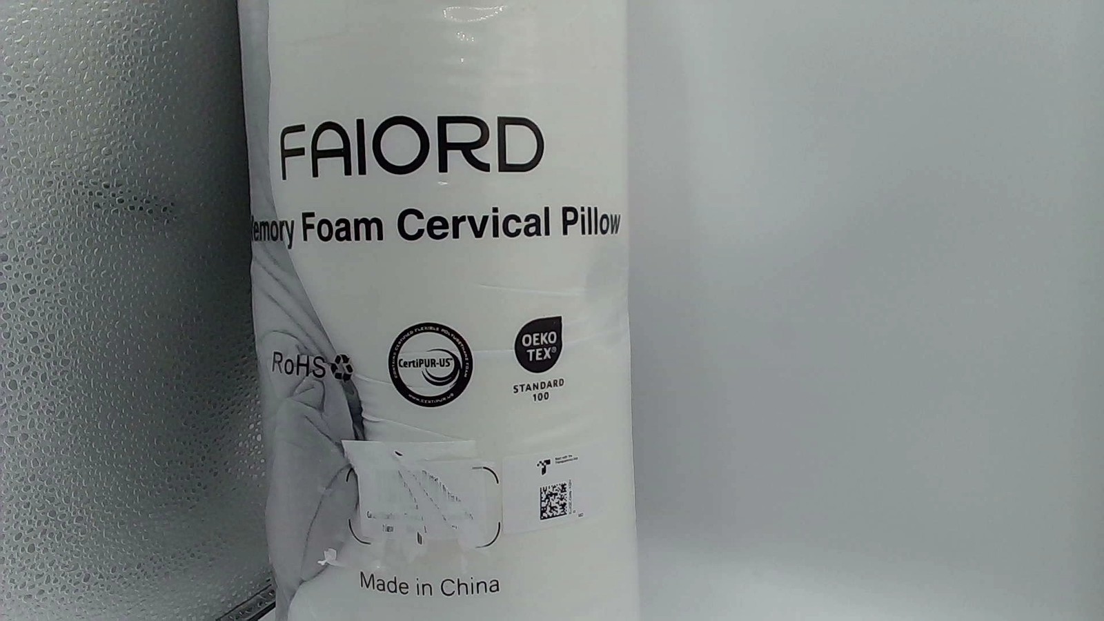 FAIORD White Memory Foam Cervical Pillow For Sleeping