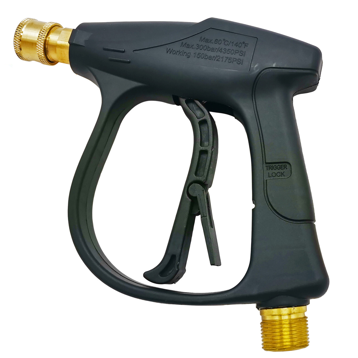 4350PSI High Pressure Washer Gun Foam Water Spray Power Wand Nozzle For Car Yard