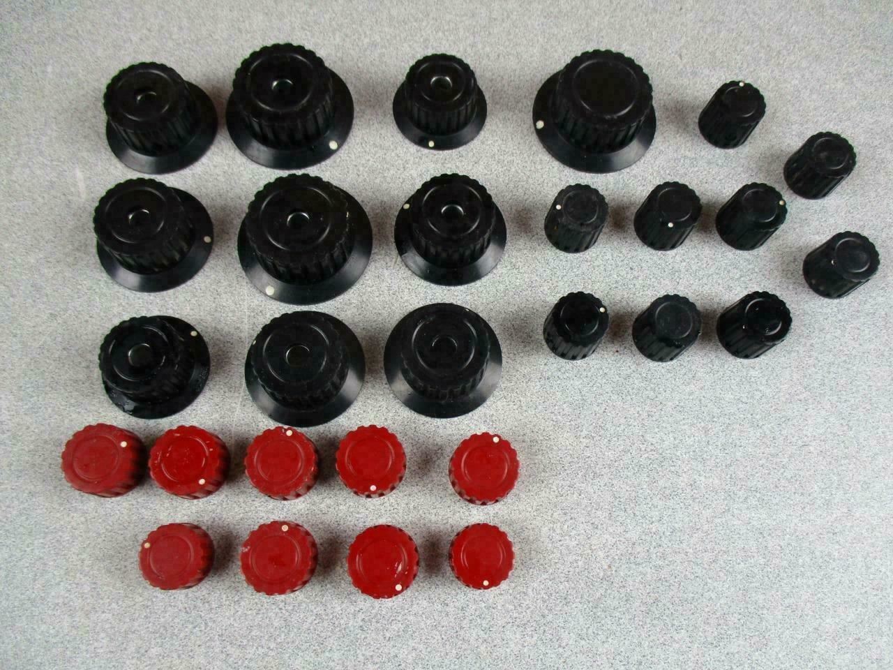 Lot of 20 Tektronix Oscilloscope  Knobs Type 500 Series