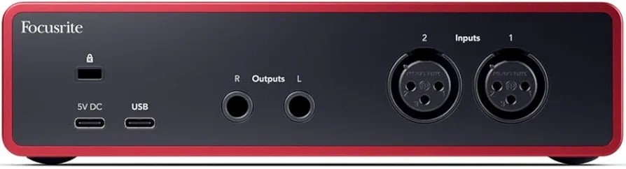 Focusrite Scarlett 2i2 4th Gen Audio Interface New USB For Recording Studio