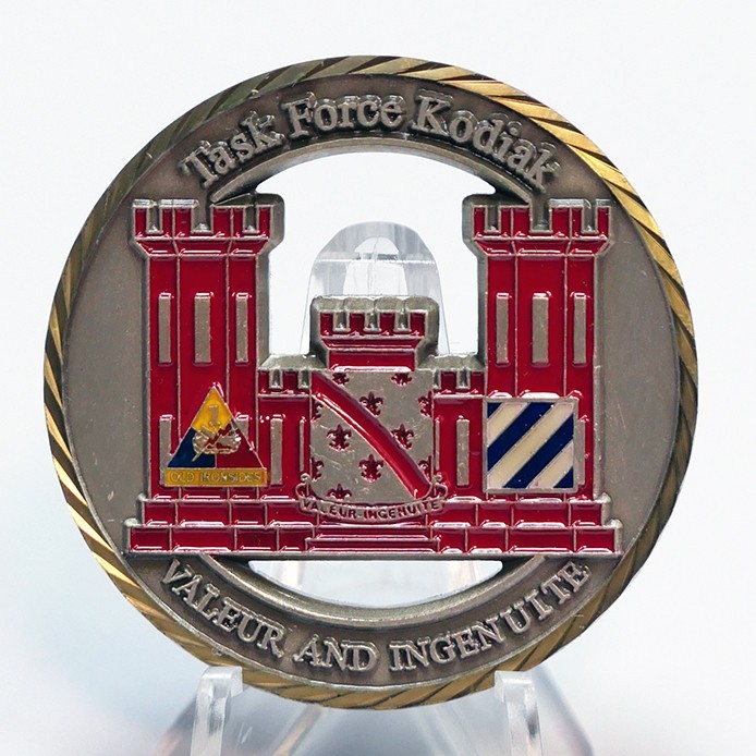 [073] Task Force Kodiak - 70th Engineer Battalion (Combat) Coin of Excellence