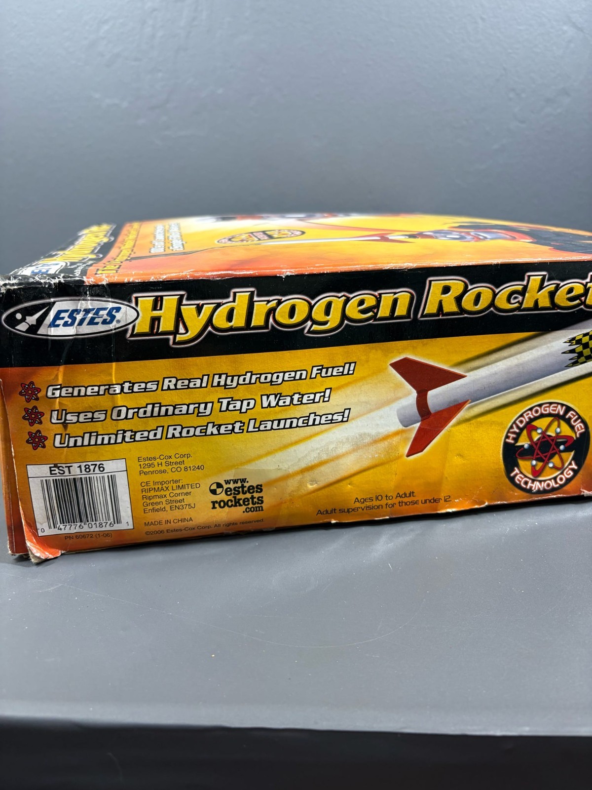 Estes Hydrogen Rocket Launch System EST 1876 Complete In Box STEM Science Kit