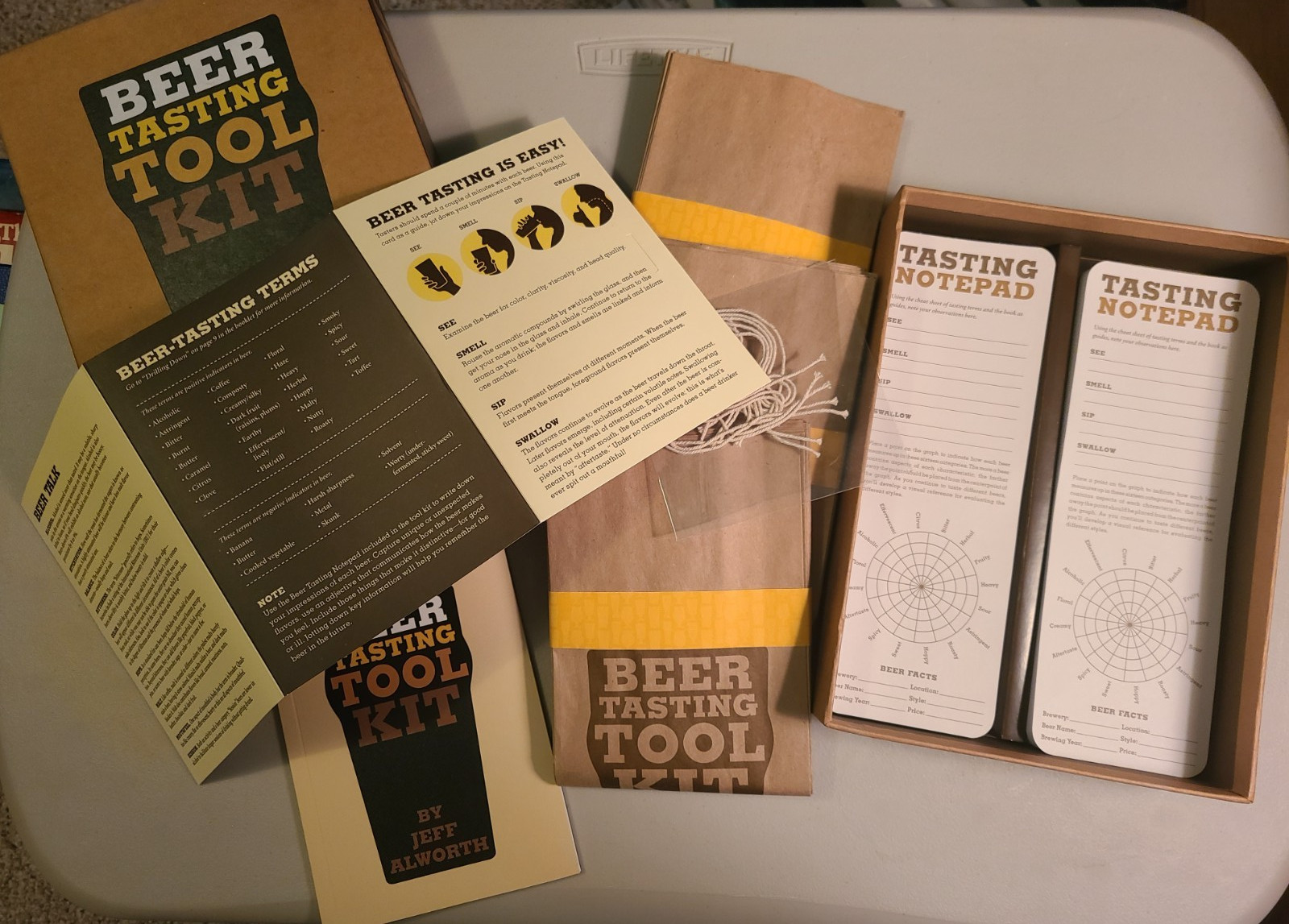 Beer Tasting Tool Kit by Jeff Alworth (2012, Kit) - NEW