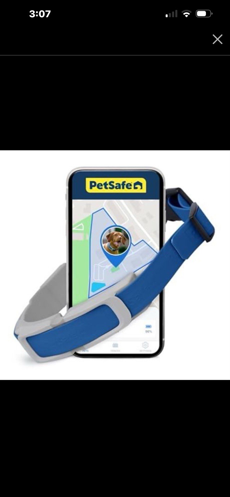 PetSafe PIF00-17804 Guardian® GPS + Tracking Dog Fence Collar Live GPS Tracking