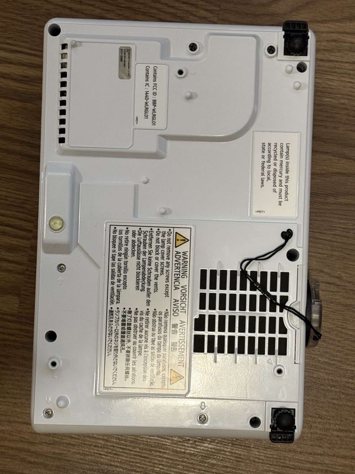 Ricoh PJ WX3241N Projector With Remote