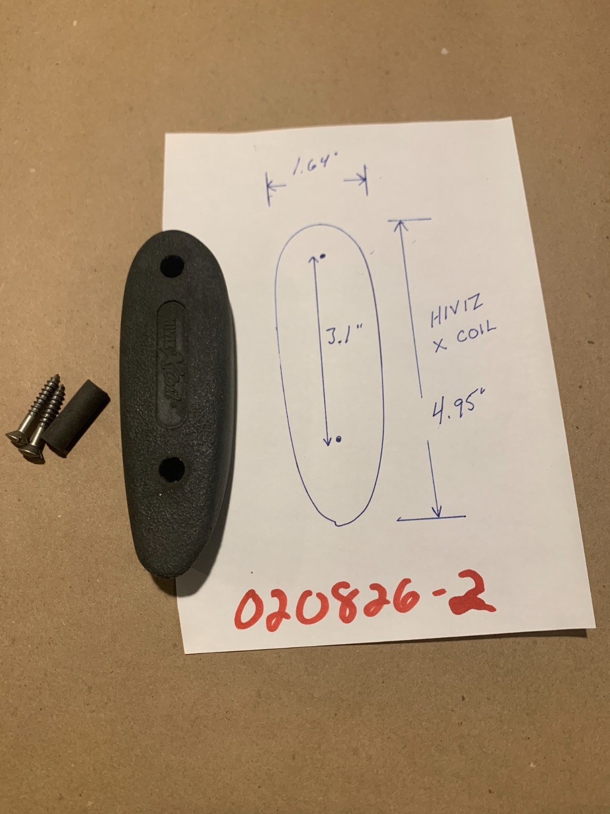 Hiviz X Coil Recoil Pad