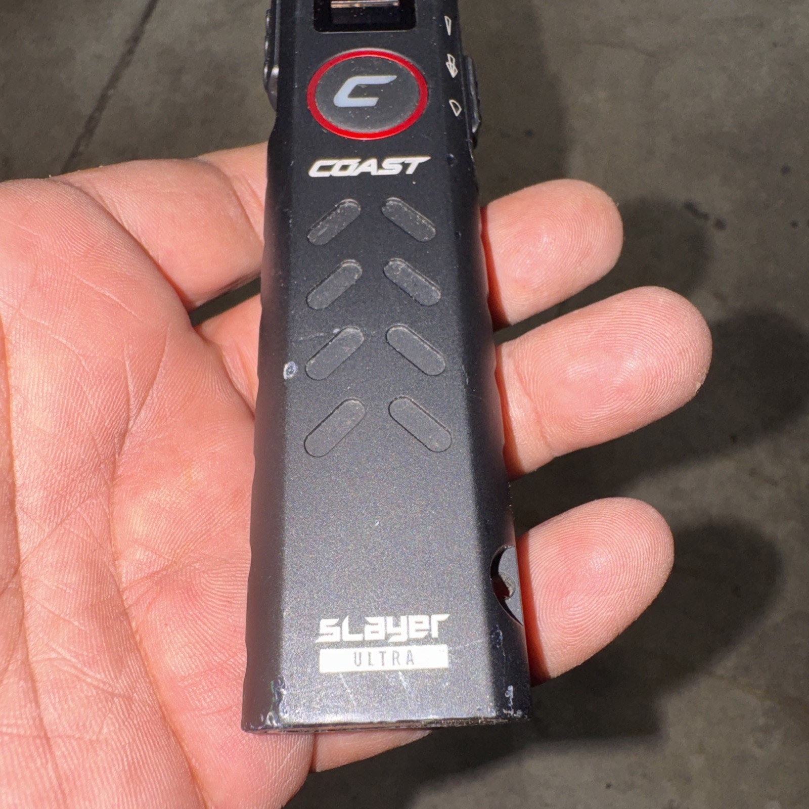 Coast Slayer Ultra Flashlight 2000 Lumens, Rechargeable