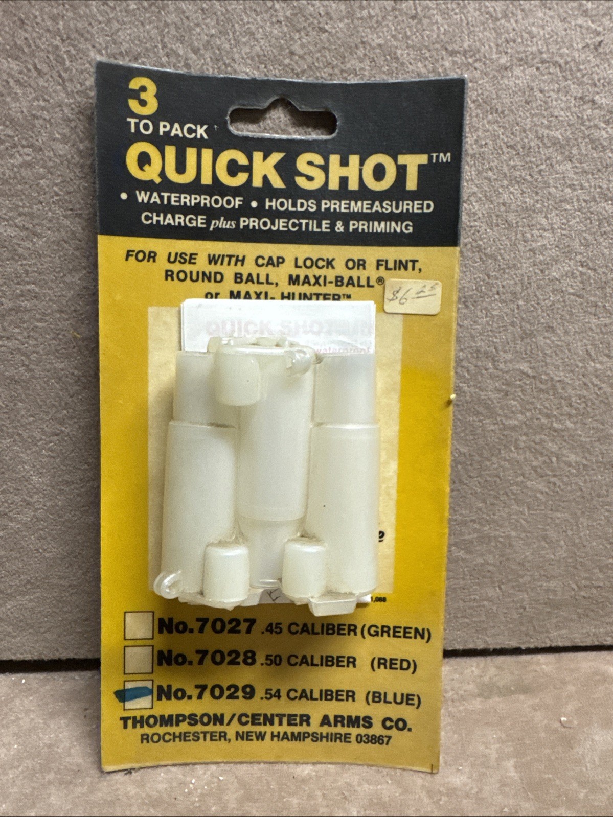 Thompson/Center Quick Shot 3 Pk .54 Cal