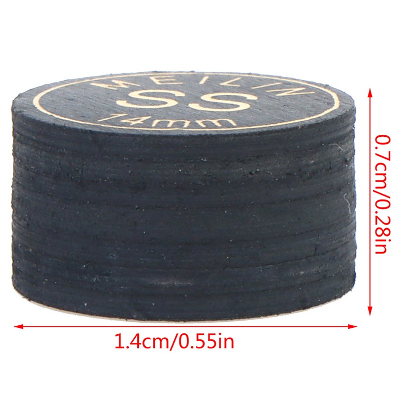 14mm Japanese Cue Tip Quality Pool Billiard Pigskin Cue Tip Snooker Cue Tip