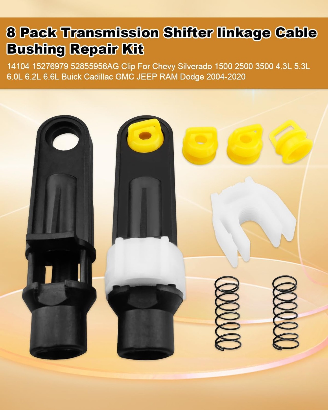8 Pack Shifter Cable Bushing Transmission Shifter Linkage Cable Bushing Repai...