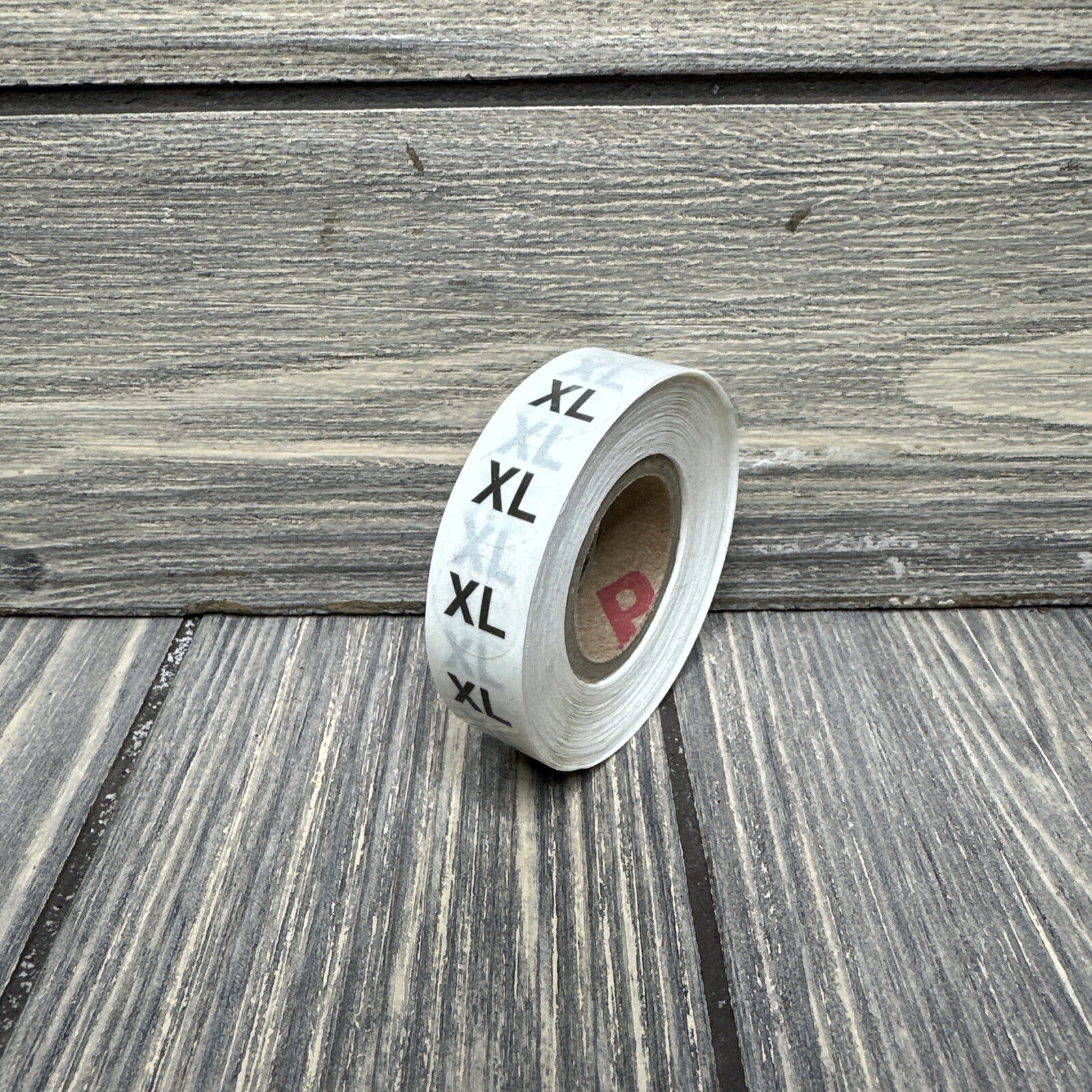 XL Retail Size Stickers for Store Boutique Clothing Label Apparel Roll