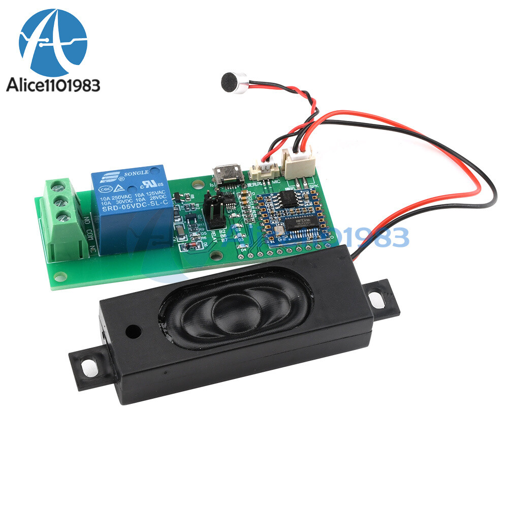 HLK-V20 Smart Voice Recognition Voice Control Switch Module Serial Port DIY