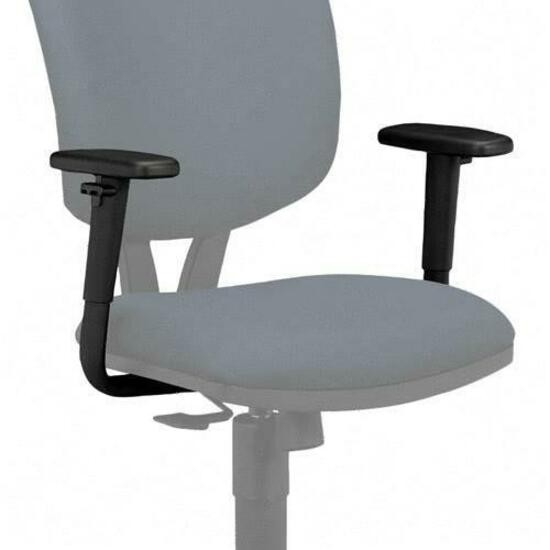 The Hon 5795T Adjustable Height Arm Kit Black 2/Set