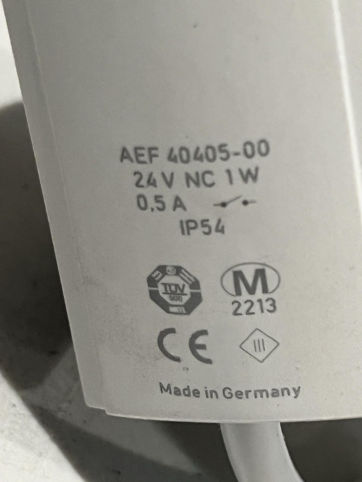 AEF 40405-00 Actuator 24 volt NC