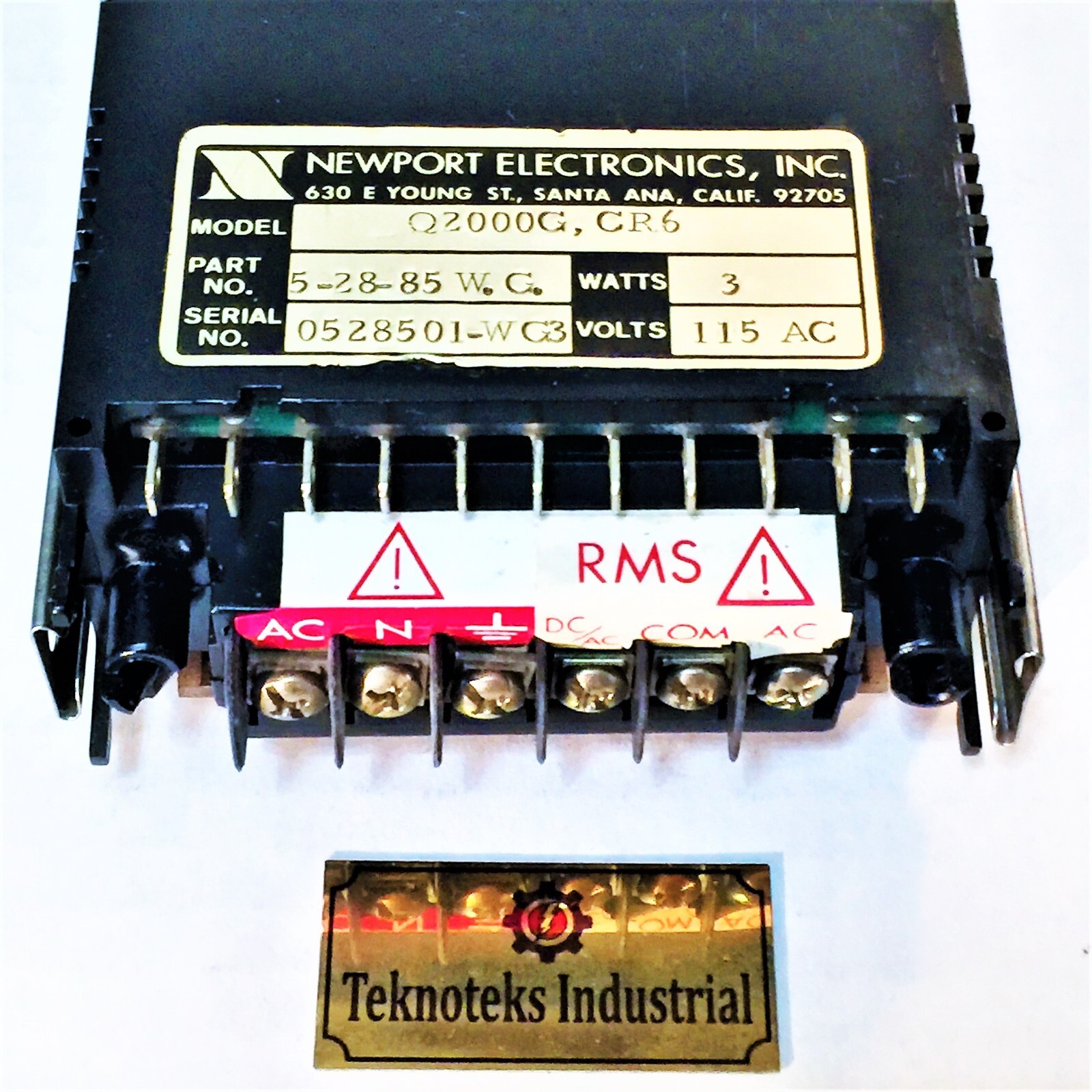 NEWPORT ELECTRONICS Q2000G CR6 CONTROLLER