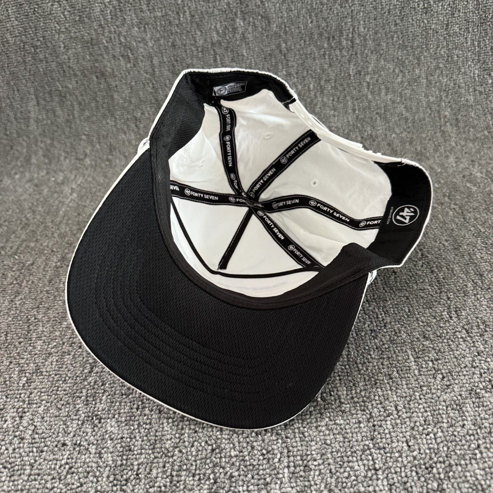 YY TCNJ Lions Retro Rope Snapback Hat White Adjustable Cap