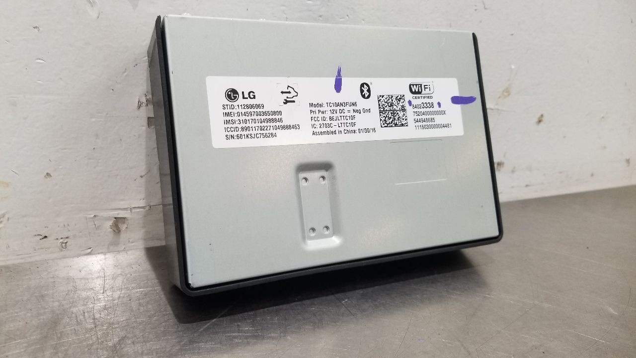 16 CADILLAC ESCALADE COMMUNICATION TELEMATICS MODULE 84023338