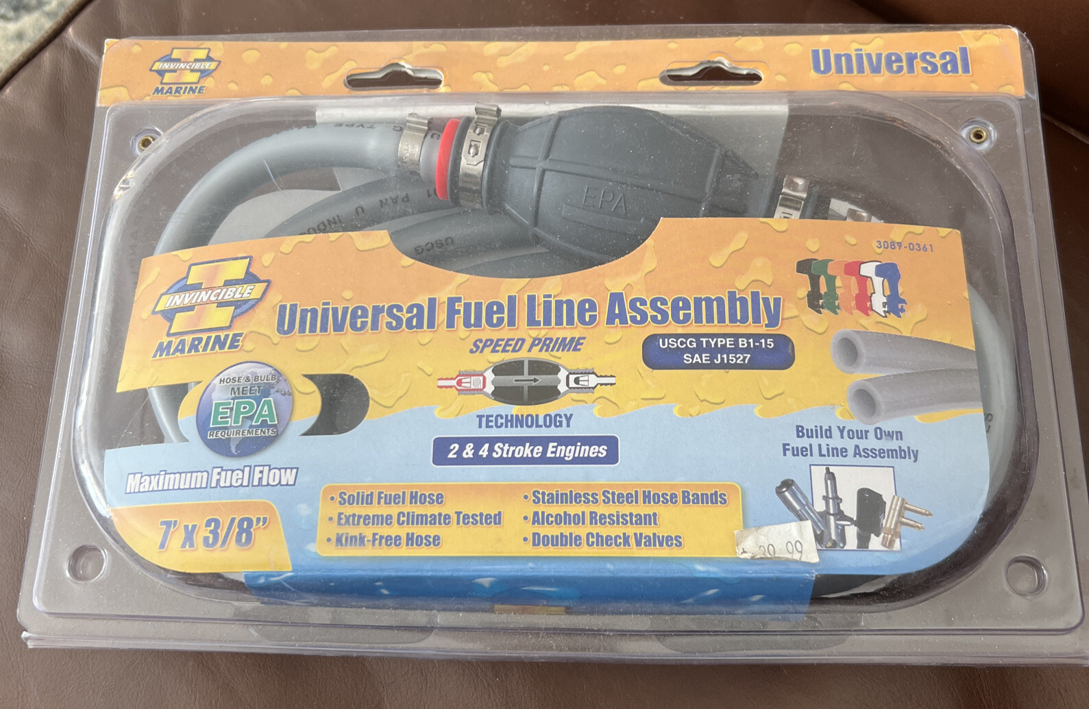 New Invincible BR53076 Gen III Fuel Line 2&4 Stroke Engines Universal