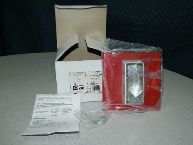NEW EDWARDS EST 405-6A-T FIRE ALARM SIGNAL STROBE