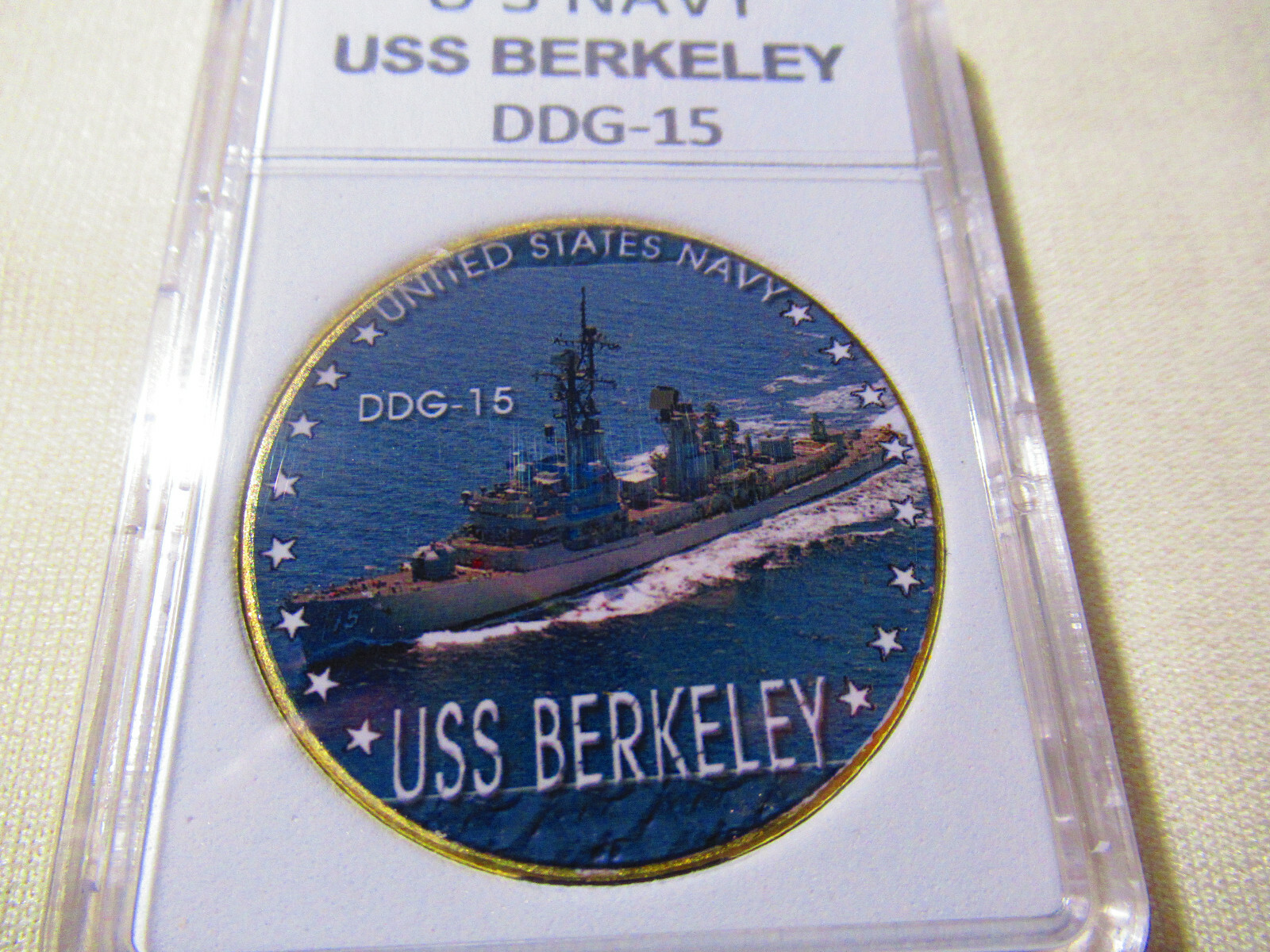 US NAVY - USS BERKELEY (DDG-15) Challenge Coin