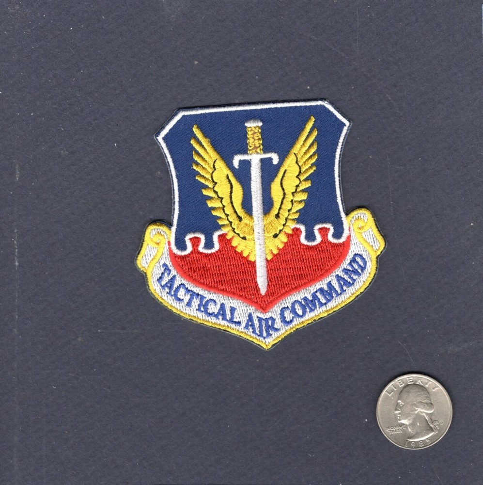 TAC Tactical Air Command USAF Air Force Squadron Patch