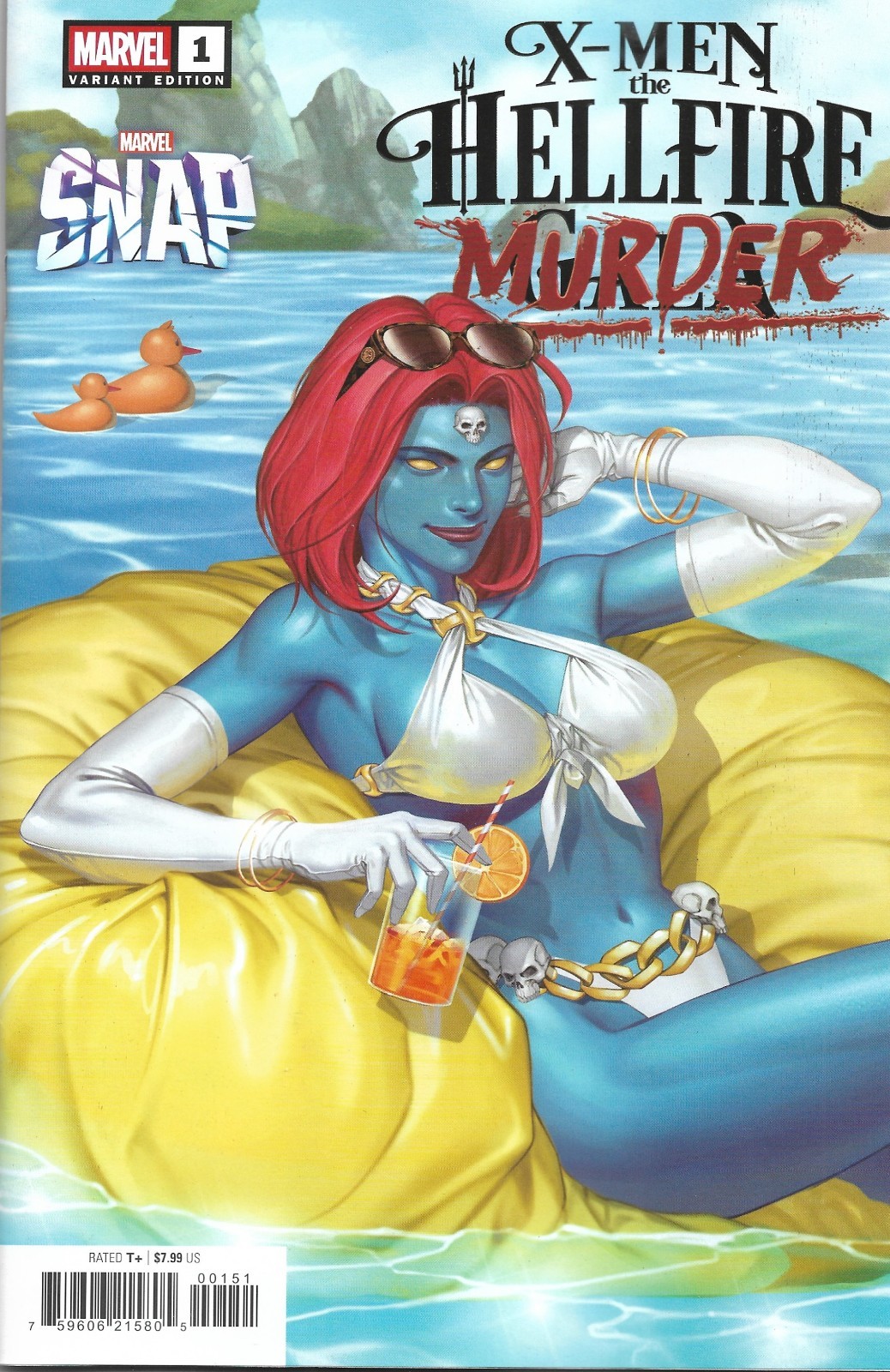 X-MEN: THE HELLFIRE MURDER #1 INHYUK LEE MARVEL SNAP SWIMSUIT VRNT (MARVEL 2026)