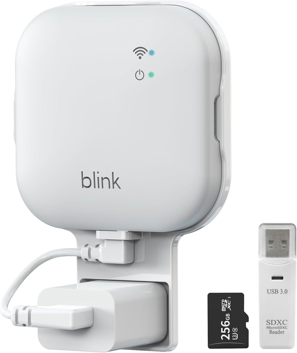 256GB Microsd Card and Sync Module XR Mount, No-Drilling Mount for Blink Outdoor