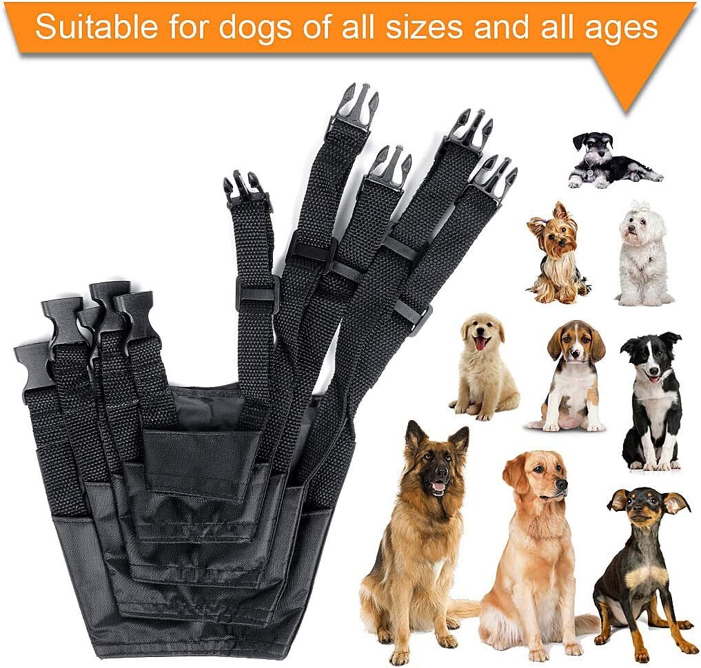 ewinever 5Pcs/Set Adjustable Breathable Safety Small Medium Large Extra Dog
