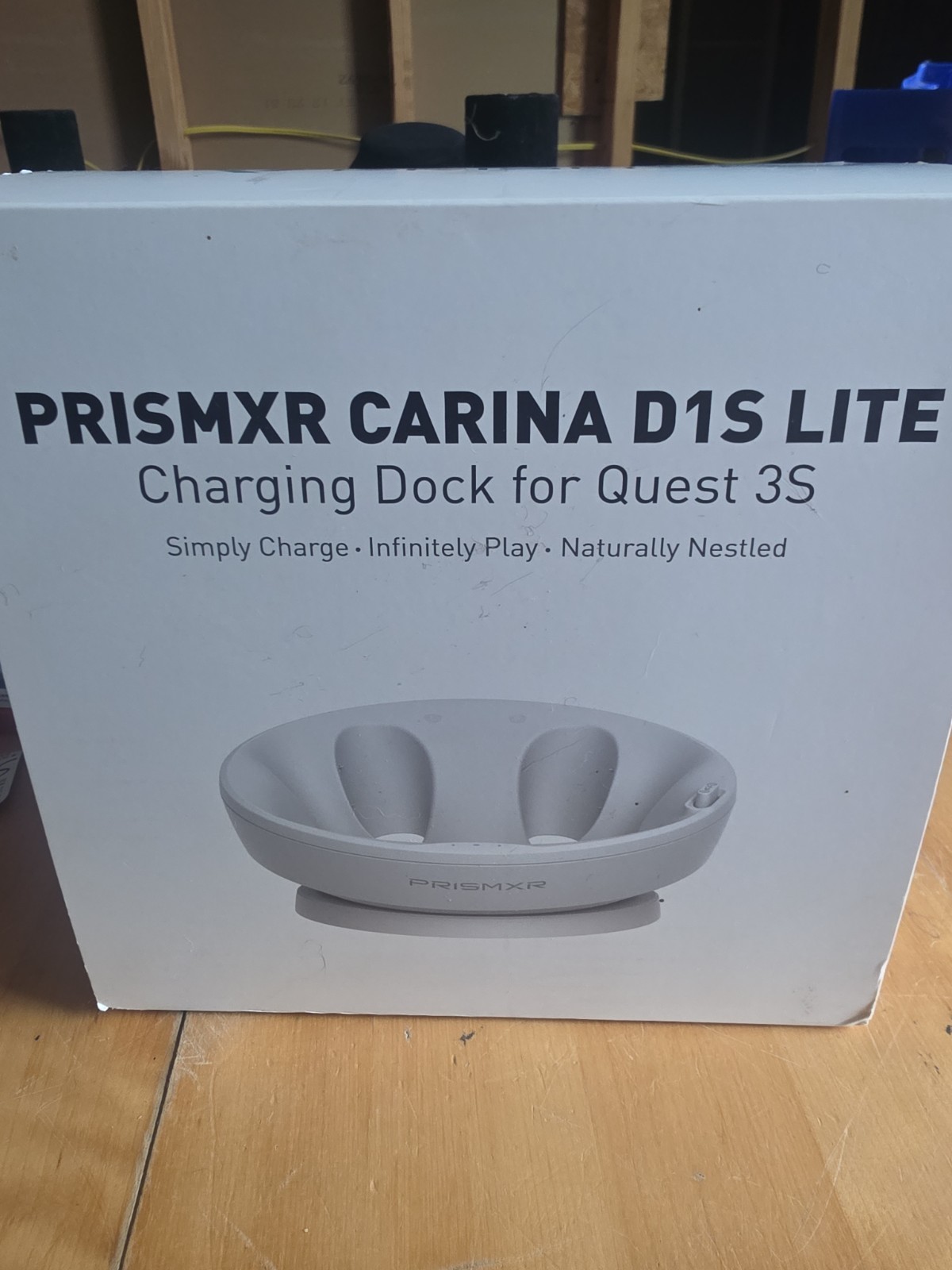 PRISMXR Carina D1S Lite Charging Dock for Quest 3S White MPN P1114
