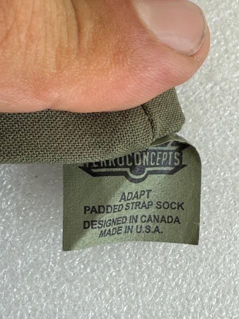 Ferro Concepts Single Padded Strap Sock Ranger Green
