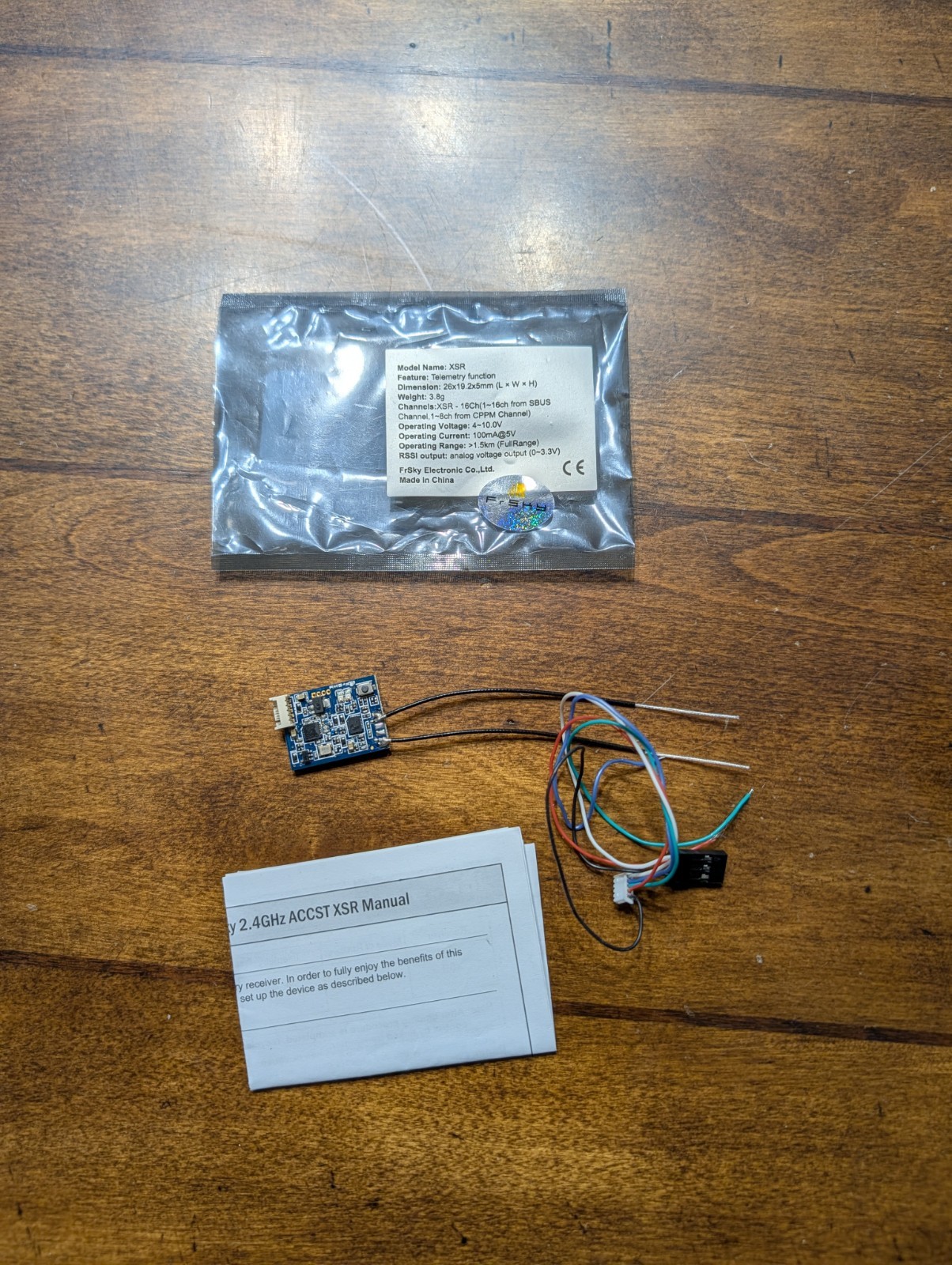 FrSky XSR 2.4GHz 16CH ACCST Receiver