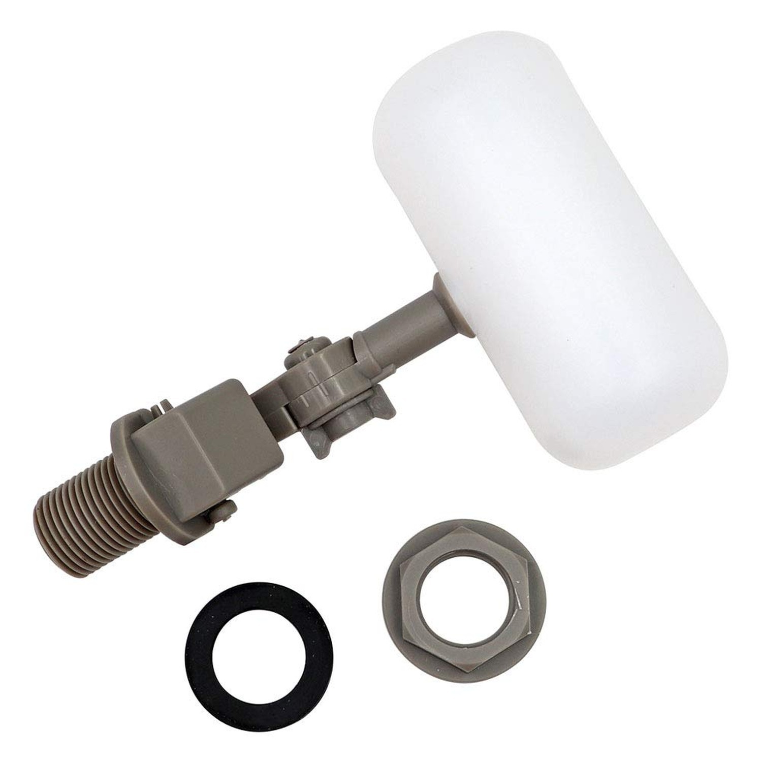 2 Pcs Float Valve 1/2 or 3/4 Water Float Valve with Adjustable Arm Automatic ...