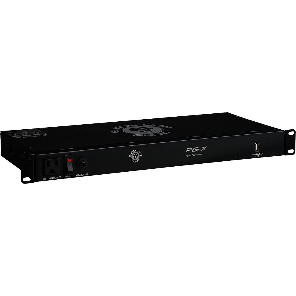 Black Lion Audio PGX 1U Power Conditioner With Voltage Meter LN