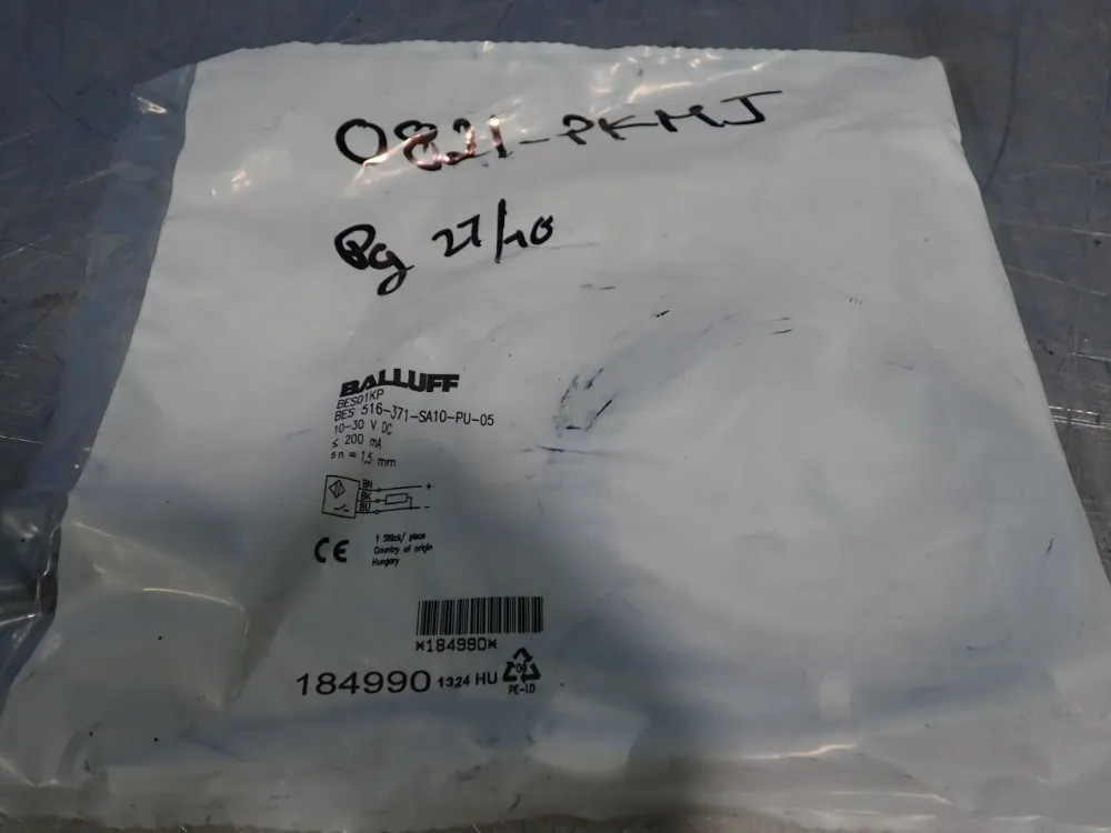BALLUFF BES516-371-SA10-PU-05 PROXIMITY SENSOR   05190222349