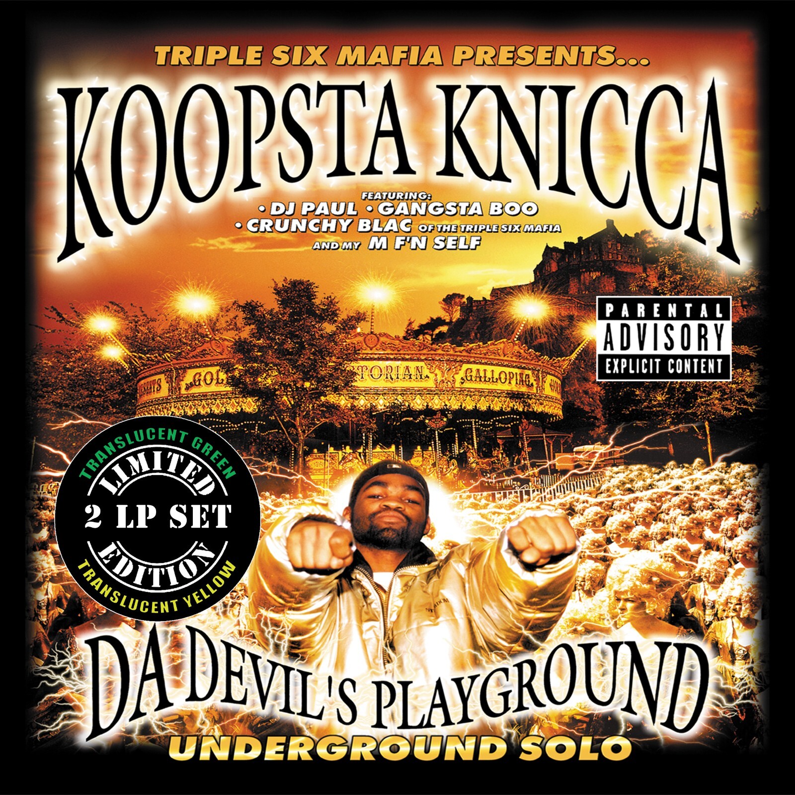 Koopsta Knicca -Da Devil's Playground (Translucent Green VINYL LP, NEW 2021)