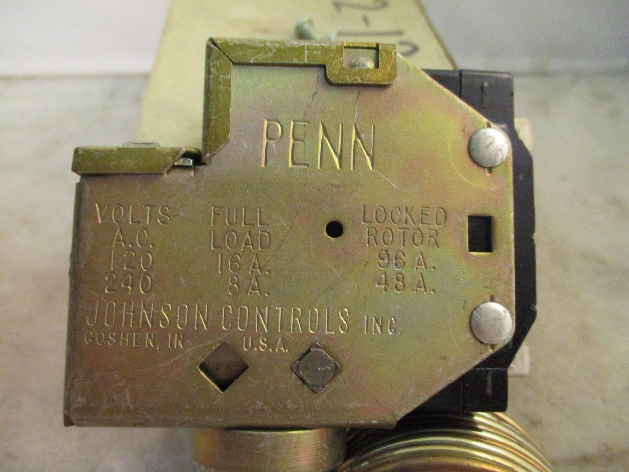 Johnson Controls P20CA-29 Limit Control