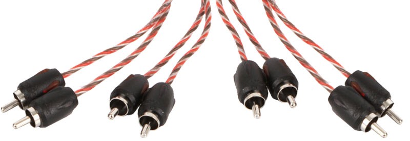 Stinger SI4412 Car Audio 4000 Series 12 Foot Rca Audio Cable 4 Channel Brand New